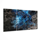 Dance Of Blue Glass Art.